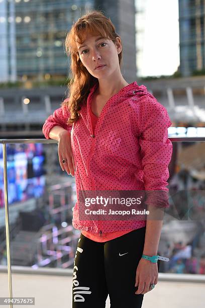 Cristiana Capotondi attends We Own The Night - Milan Women's 10km Run on May 30, 2014 in Milan, Italy.