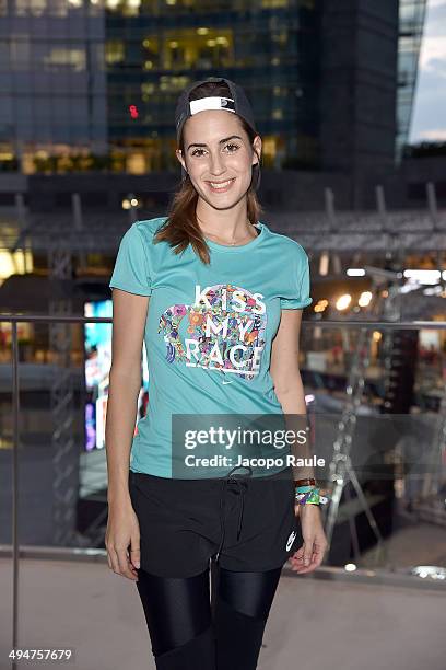 Gala Gonzalez attend We Own The Night - Milan Women's 10km Run on May 30, 2014 in Milan, Italy.