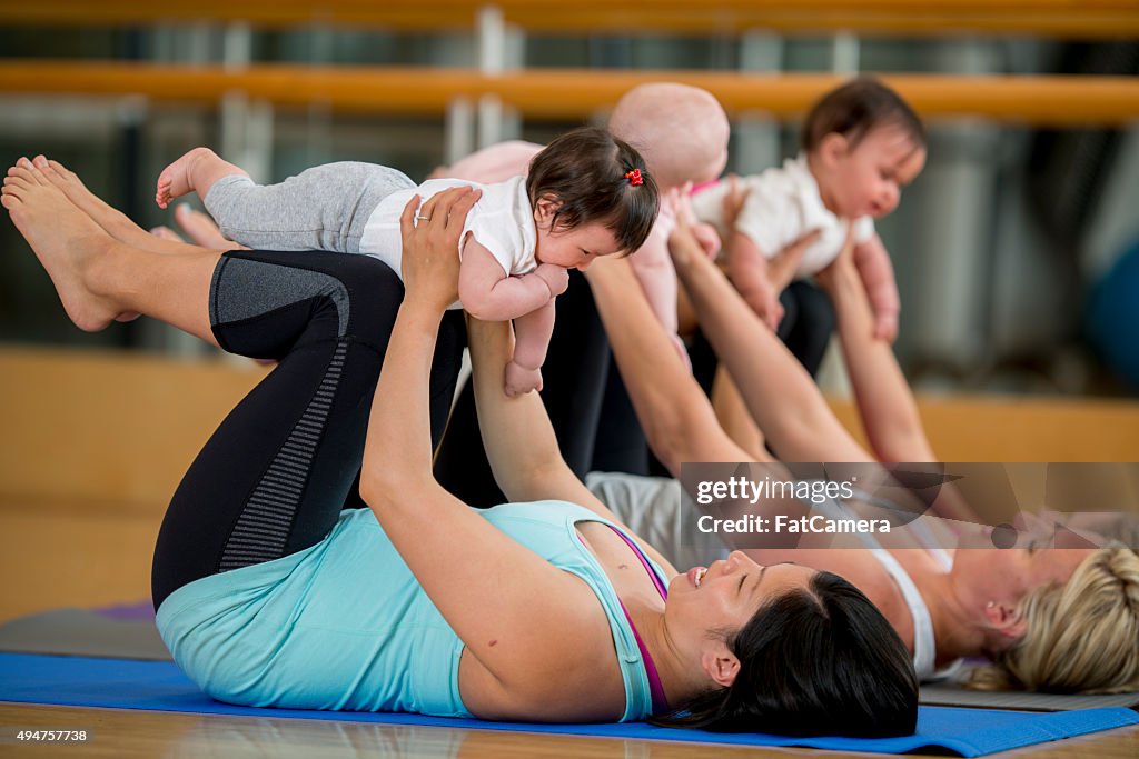 Mommy and Me Yoga Class