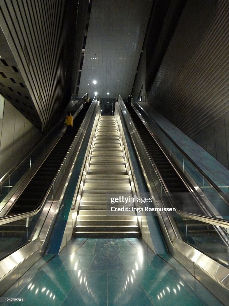 A MRT Station, Singapore