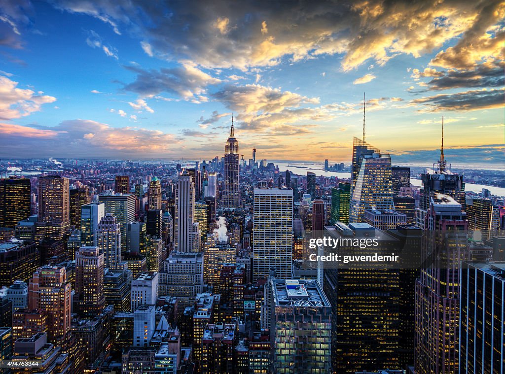 New York City Skyline - Midtown and Empire State Building