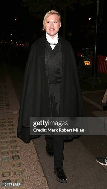 Henry Conway attending The Veuve Clicquot Widow Series launch party on October 28, 2015 in London, England.