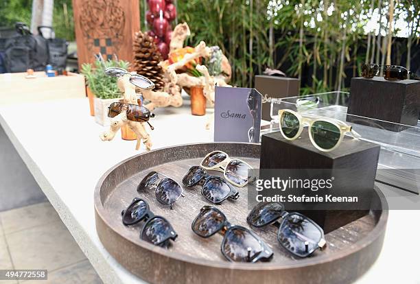 View of the atmosphere at the Vince Camuto Mens exclusive preview at the home of Ashlee Margolis on October 28, 2015 in Beverly Hills, California.