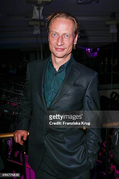 Victor Schefe attends the party at the Felix club following the German premiere of the new James Bond movie 'Spectre' on October 28, 2015 in Berlin,...