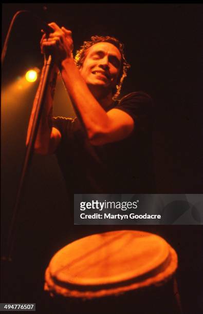Brandon Boyd of Incubus performs on stage, London, United Kingdom, 2000.
