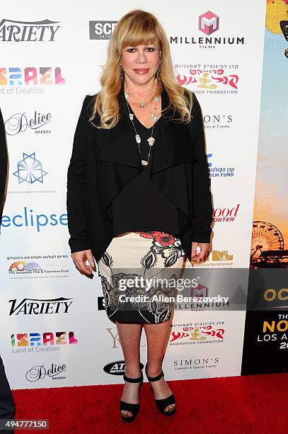 Filmmaker Daphna Ziman arrives at the 29th Israel Film Festival's Opening Night Gala at Saban Theatre on October 28, 2015 in Beverly Hills,...