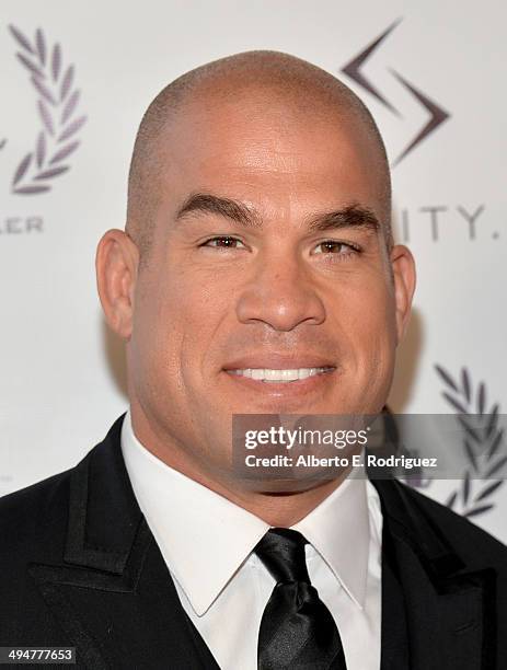 Mixed martial artist Tito Ortiz attends the 15th Annual Golden Trailer Awards at Saban Theatre on May 30, 2014 in Beverly Hills, California.
