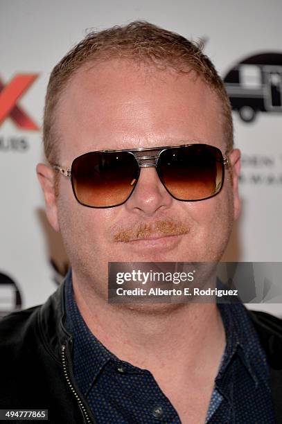 Director Mychal Simka attends the 15th Annual Golden Trailer Awards at Saban Theatre on May 30, 2014 in Beverly Hills, California.