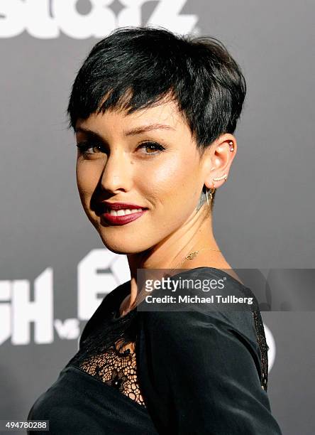 Actress Raychel Weiner attends the premiere of STARZ's "Ash vs Evil Dead" at TCL Chinese Theatre on October 28, 2015 in Hollywood, California.