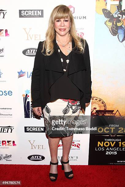 Filmmaker Daphna Ziman attends the 29th Israel Film Festival opening night gala in Los Angeles held at the Saban Theatre on October 28, 2015 in...