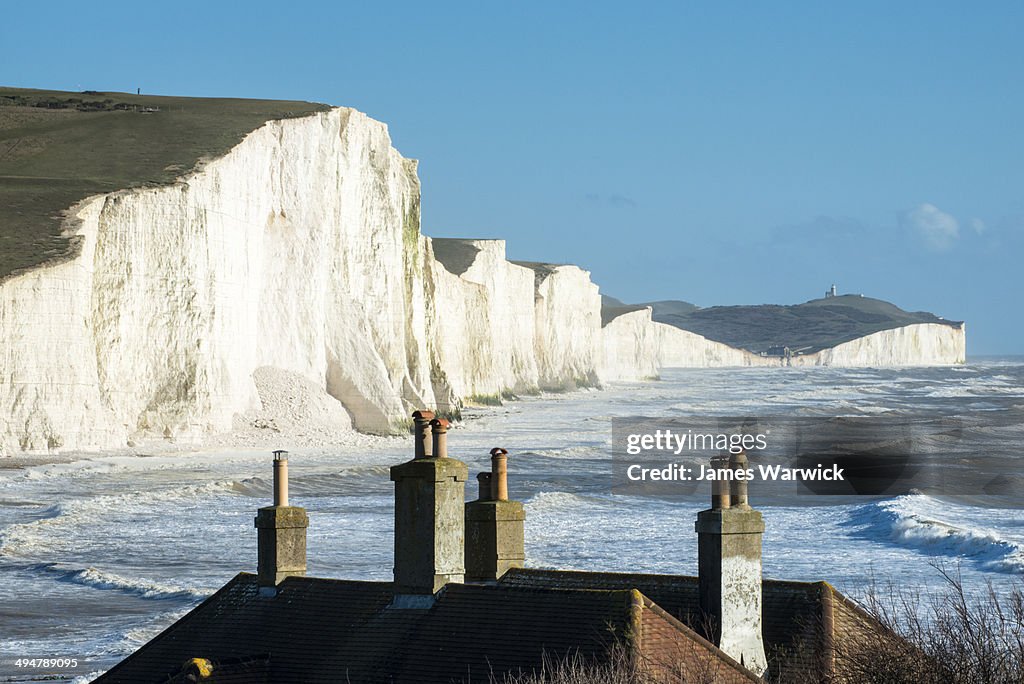 Coastguard Cottages and Seven Sisters