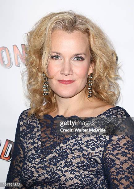 Erin Dilly attends the Opening Night after party for the Off-Broadway musical 'Songbird' at Johnny Utah's on October 28, 2015 in New York City.