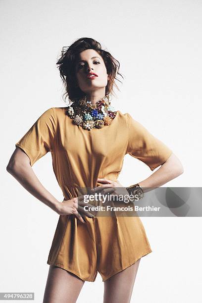 Actress Tania Raymonde is photographed for Self Assignment on April 15, 2015 in Paris, France.