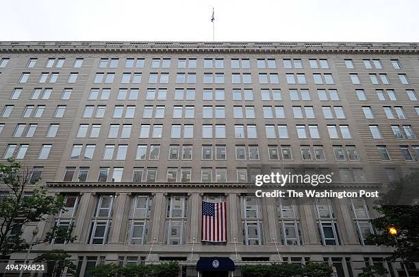 The United States Department of Veterans Affairs headquarters is seen on Wednesday May 28, 2014 in Washington, DC.