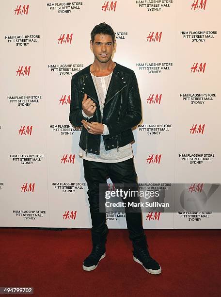 Didier Cohen arrives at the H&M Sydney Flagship Store VIP Party on October 29, 2015 in Sydney, Australia.