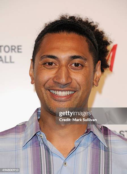 Kristian Schmidt arrives at the H&M Sydney Flagship Store VIP Party on October 29, 2015 in Sydney, Australia.