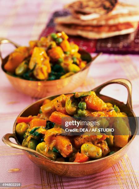 Vegetable curry.