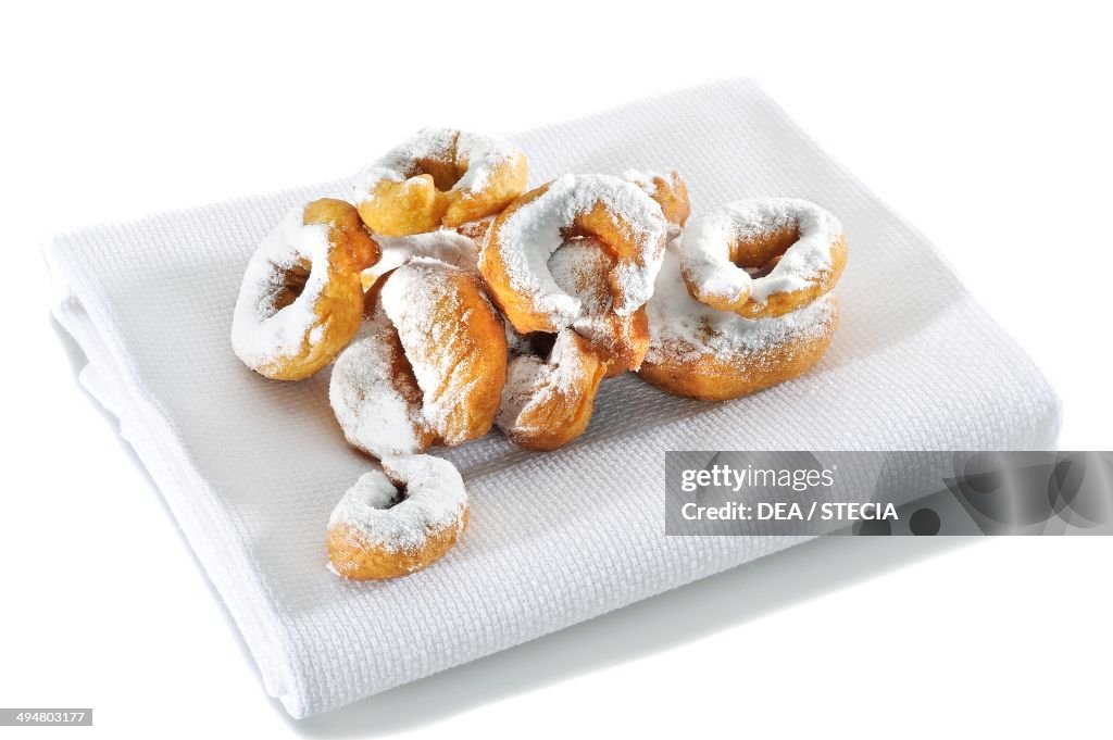 Zippulas, citrus flavored fried dough