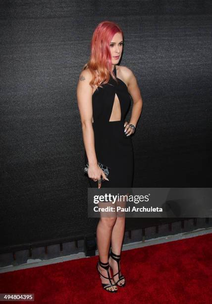 Actress Rumer Willis attends the Los Angeles premiere of "The Odd Way Home" at Arena Cinema Hollywood on May 30, 2014 in Hollywood, California.