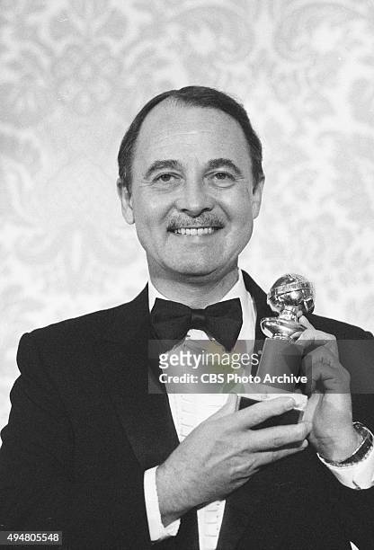 John Hillerman, winner of the Golden Globe Awards category Best Supporting Actor. Image dated January 30, 1982. Hollywood, CA.