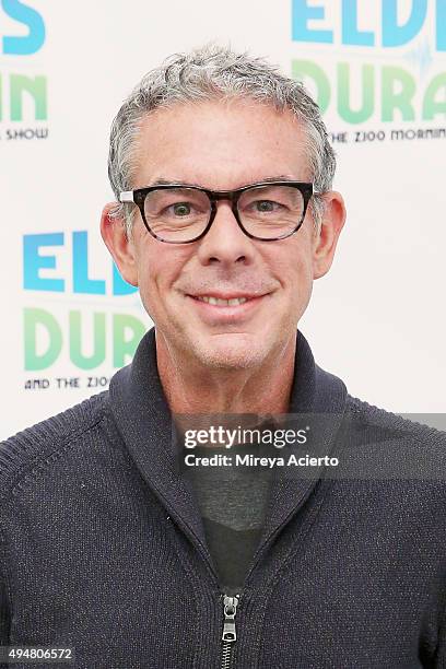 Radio personality, Elvis Duran visits the Z100 Studio on October 28, 2015 in New York City.