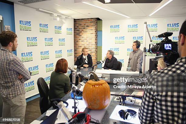 Nate Marino, Danielle Monaro, Diplo, Elvis Duran, Skeery Jones and Bethany Watson at Z100 Studio on October 28, 2015 in New York City.