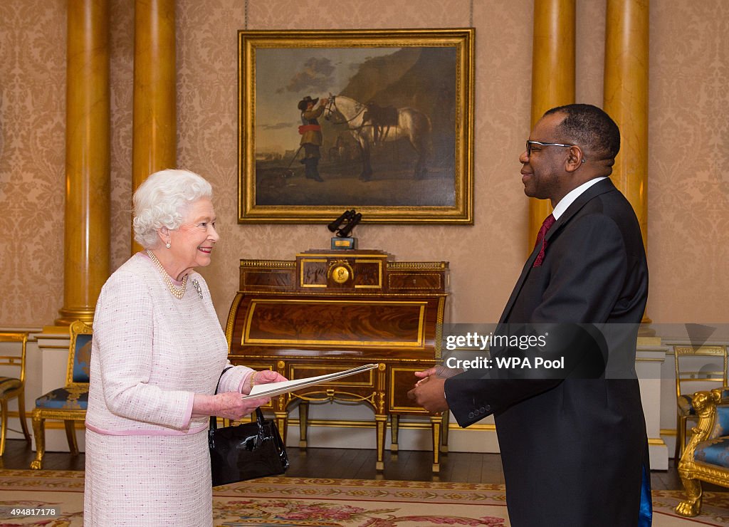 Audience With The Queen At Buckingham Palace