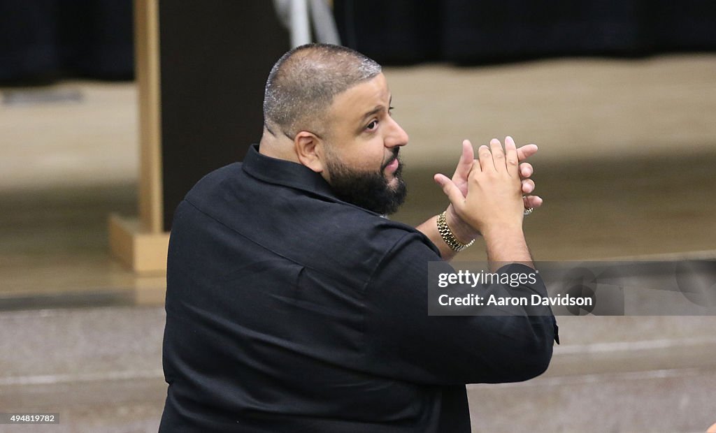 DJ Khaled Visits Dade County Citrus Grove Middle School