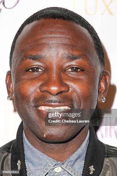 Recording artist Tah Mac arrives at the For Our Girls of Nigeria benefit concert hosted by singer/actor Tyrese Gibson at 1OAK on May 30, 2014 in West...