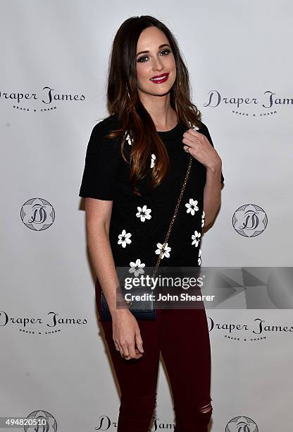Kacey Musgraves attends the Draper James Nashville store opening on October 28, 2015 in Nashville, Tennessee.