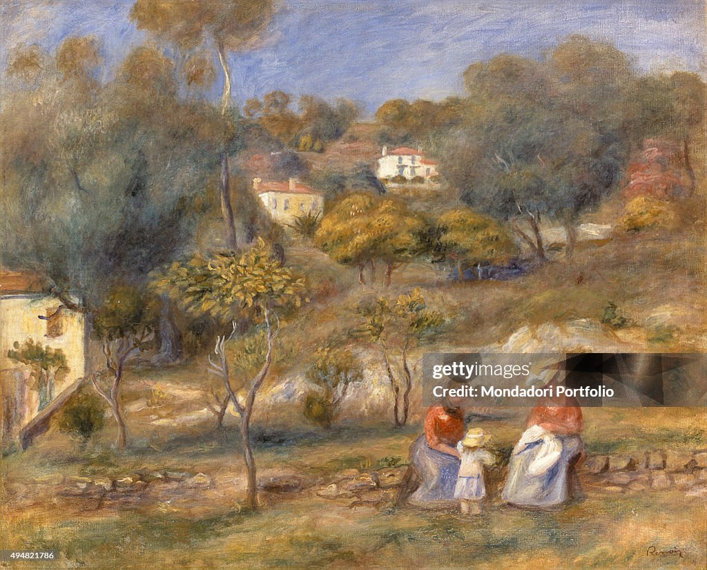 Two Women and a Child, by Pierre-Auguste Renoir, 1902, 20th Century