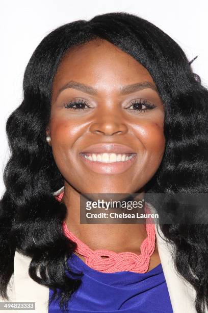 Mayor of Compton Aja Brown arrives at the For Our Girls of Nigeria benefit concert hosted by singer/actor Tyrese Gibson at 1OAK on May 30, 2014 in...