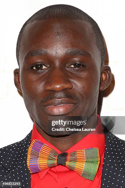 Artist Solomon Adufah arrives at the For Our Girls of Nigeria benefit concert hosted by singer/actor Tyrese Gibson at 1OAK on May 30, 2014 in West...