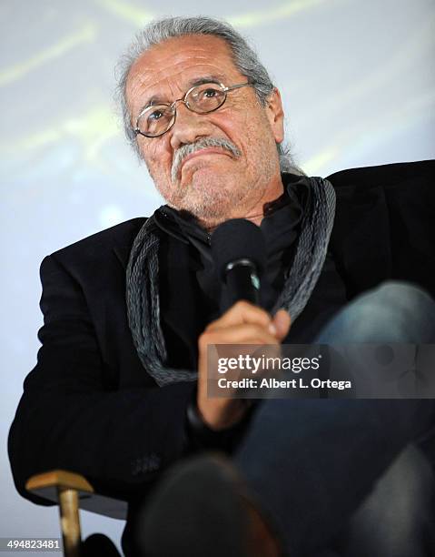 Actor Edward James Olmos participates in the 5th Annual Hero Complex Film Festival - "Battlestar Galactica" Screening and Q&A held at the TCL Chinese...