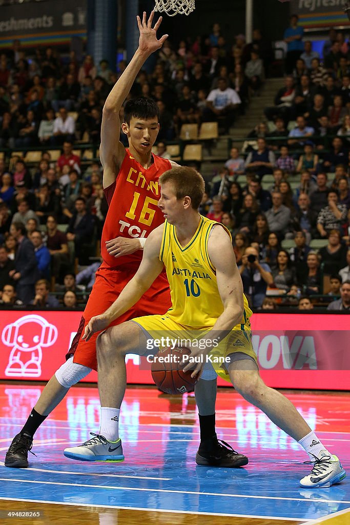 2014 Sino-Australia Challenge - Australia v China