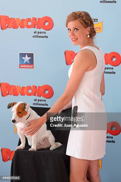 Spanish Actress Maria Castro attends the 'Pancho. El Perro Millonario' Madrid Premiere on May 31, 2014 in Madrid, Spain.