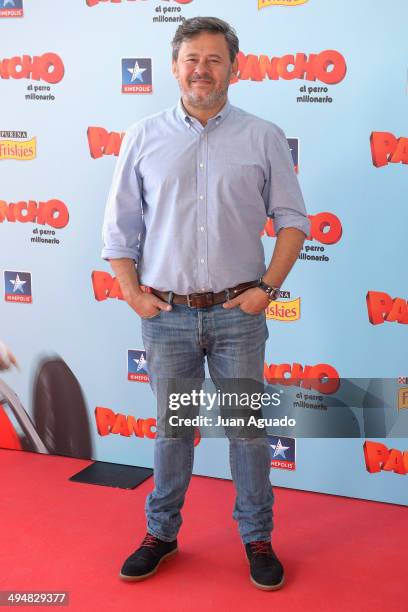 Spanish Comedian Miky Nadal attends the 'Pancho. El Perro Millonario' Madrid Premiere on May 31, 2014 in Madrid, Spain.