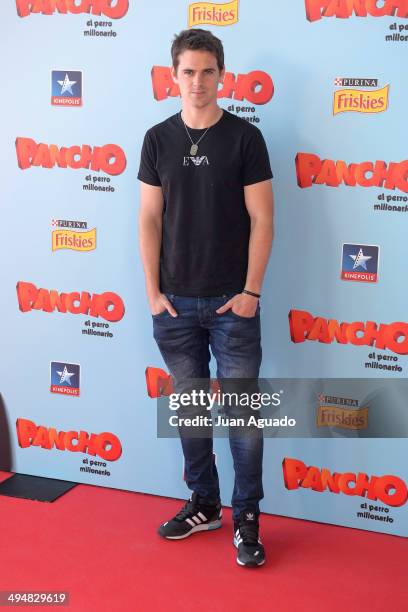 Spanish Actor Gonzalo Ramos attends the 'Pancho. El Perro Millonario' Madrid Premiere on May 31, 2014 in Madrid, Spain.