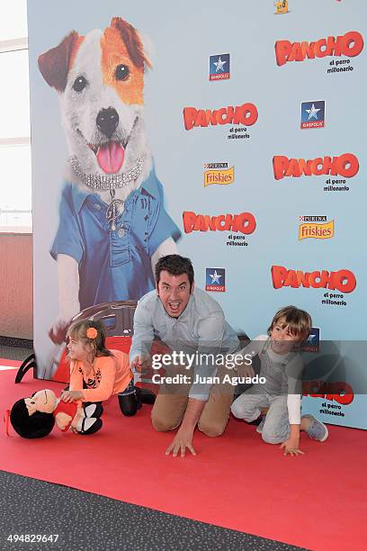 Spanish Actor Arturo Valls attends the 'Pancho. El Perro Millonario' Madrid Premiere on May 31, 2014 in Madrid, Spain.