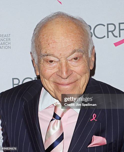 Leonard Lauder attends the 2015 BCRF Awards Gala at The Waldorf=Astoria on October 29, 2015 in New York City.