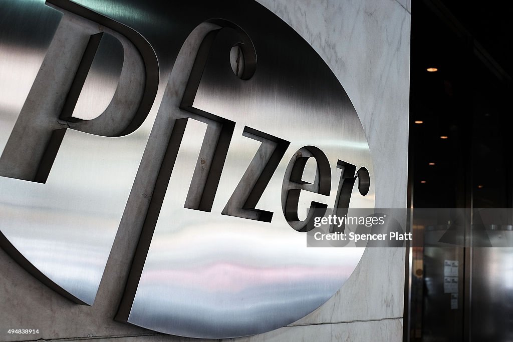 Pfizer In Merger Talks With Allergan PLC