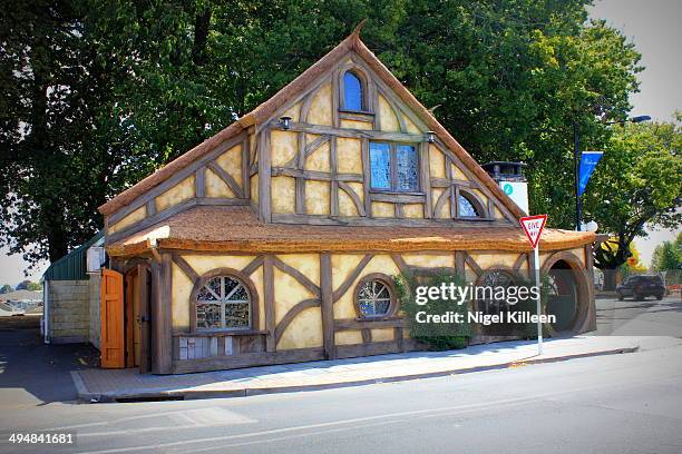 Matamata Tourist Information Center A tribute to the local area's 'Lord Of The Rings' fame Matamata New Zealand