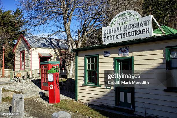 Historic buildings at Cardrona, a small village near Wanaka which relies on skiing tourism