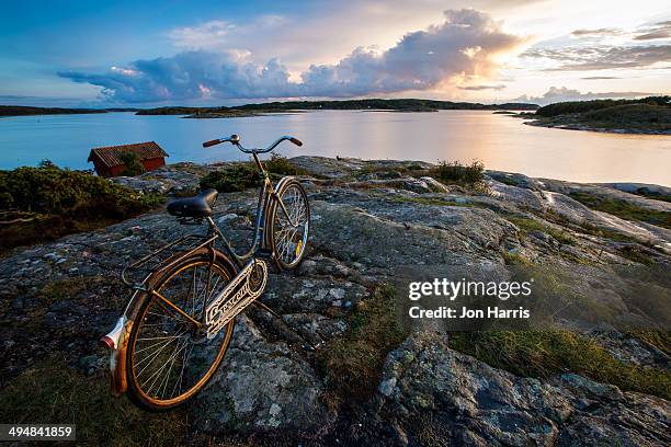 Vintage bike is a great way to explore Grebbestad on the west coast of Sweden.