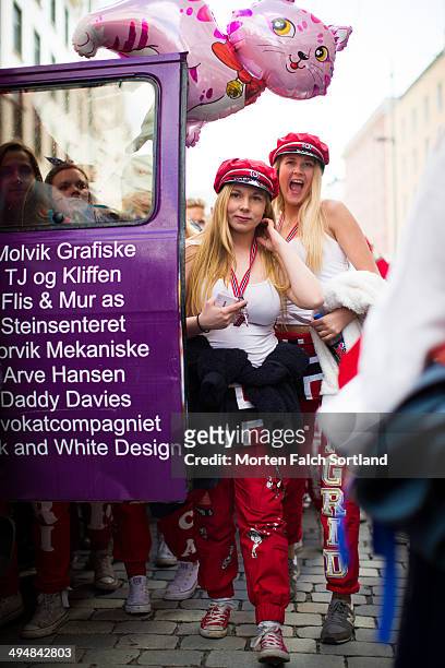 The celebration of Norway's constitution day, Grunnlovsdagen, is a festivity that virtually the entire population participate in. Everyone dress up...