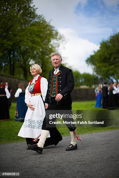 The celebration of Norway's constitution day, Grunnlovsdagen, is a festivity that virtually the entire population participate in. Everyone dress up...