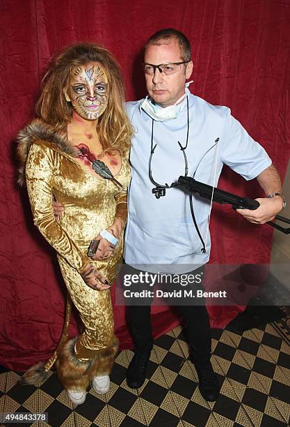 Charlotte Emma Freud and Matthew Freud attend The Unicef UK Halloween Ball, raising vital funds to support Unicef's life-saving work for Syrian...