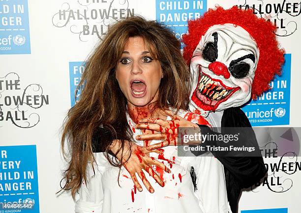 Event Chair and UNICEF UK Ambassador Jemima Khan attends the UNICEF Halloween Ball at One Mayfair on October 29, 2015 in London, England.