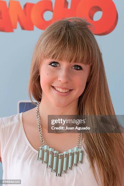 Spanish Actress Denisse Pena attends the 'Pancho. El Perro Millonario' Madrid Premiere on May 31, 2014 in Madrid, Spain.