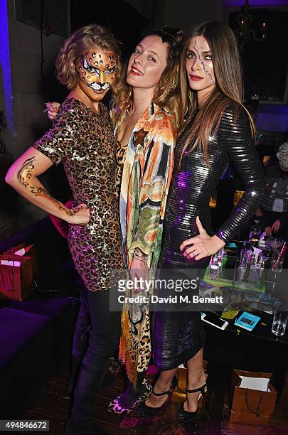 Arizona Muse, Alice Temperley and Elisa Sednaoui attend The Unicef UK Halloween Ball, raising vital funds to support Unicef's life-saving work for...